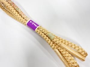 未使用品　正絹　手組帯締め